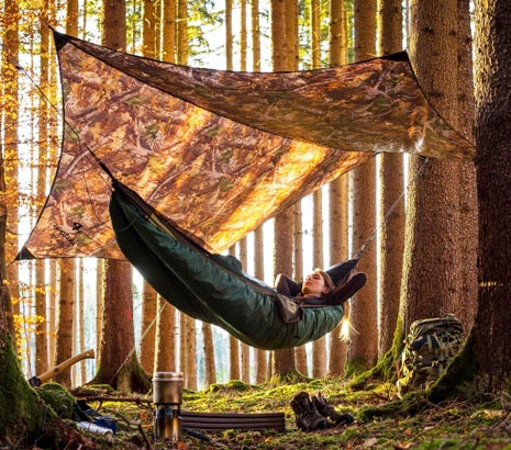 AMAZONAS Ultra-Light Traveller Tarp forest