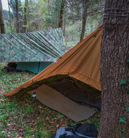 Diamond Tarp Set Up SOTA Outdoor