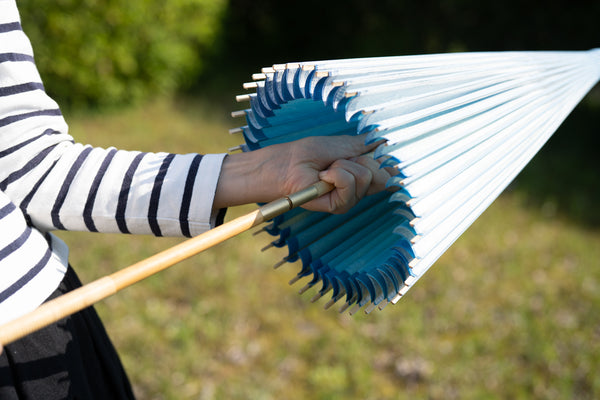 How to make a handle for a Japanese parasol type umbrella 2