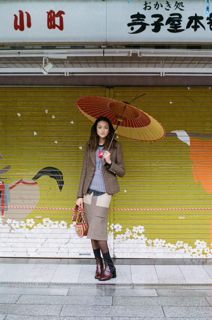 Paraguas Japonés Ai Tominaga y Gifu