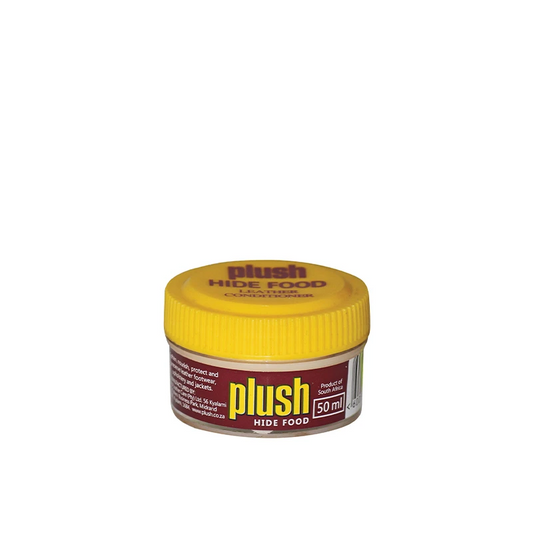 Plush White Shoe Polish Cream 50ml, Shoe Polish