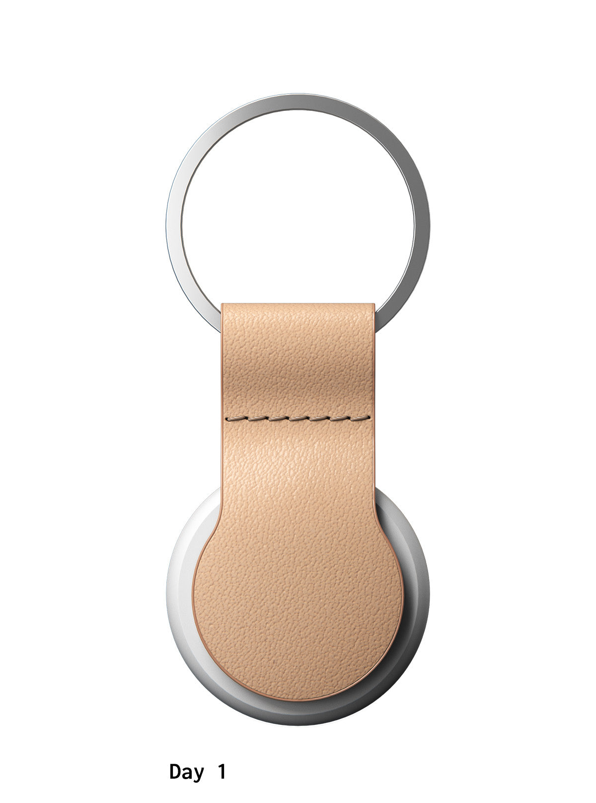 Leather Loop - AirTag | Keyring | Natural | Horween