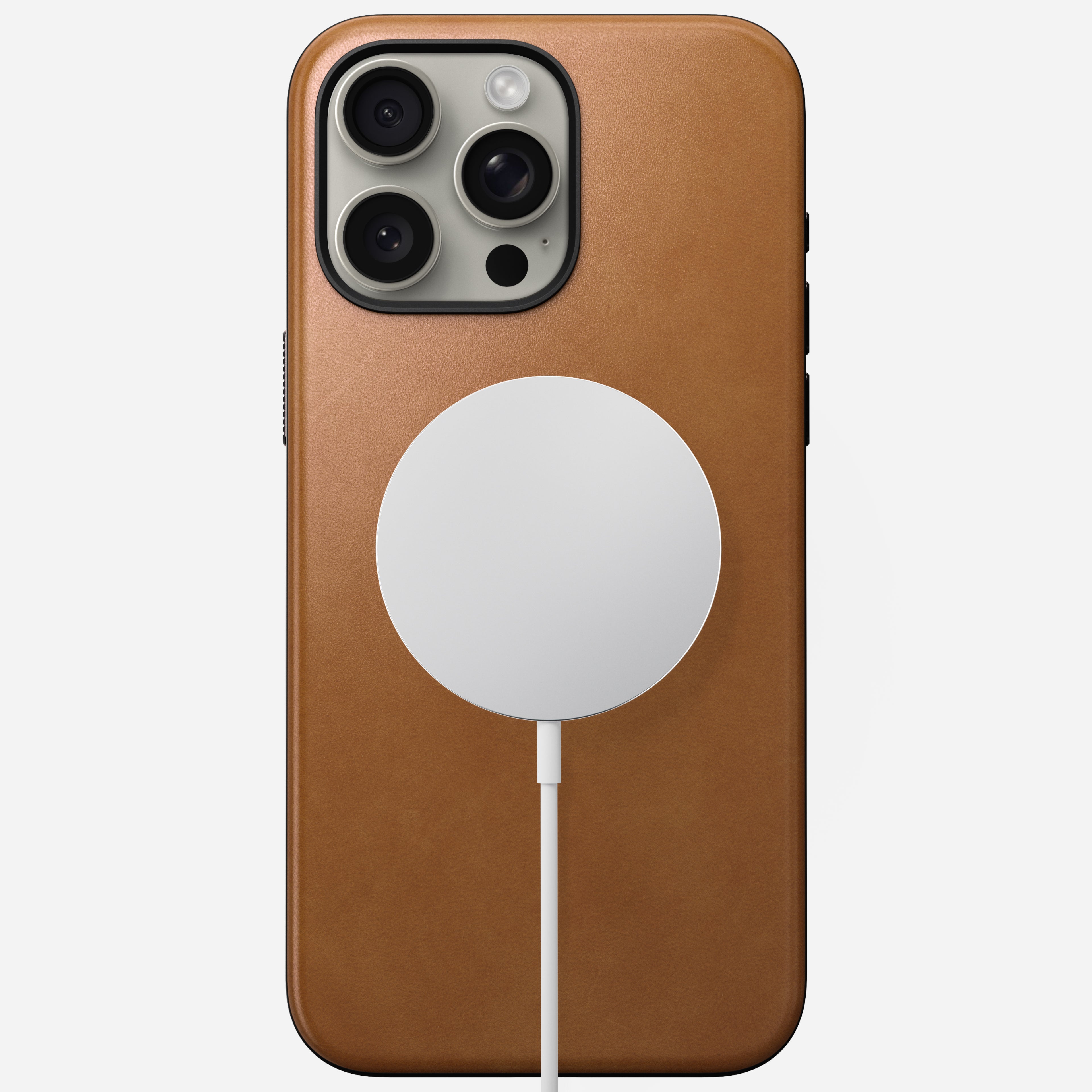 Modern Leather Case - iPhone 15 Pro Max | English Tan-C | Nomad 