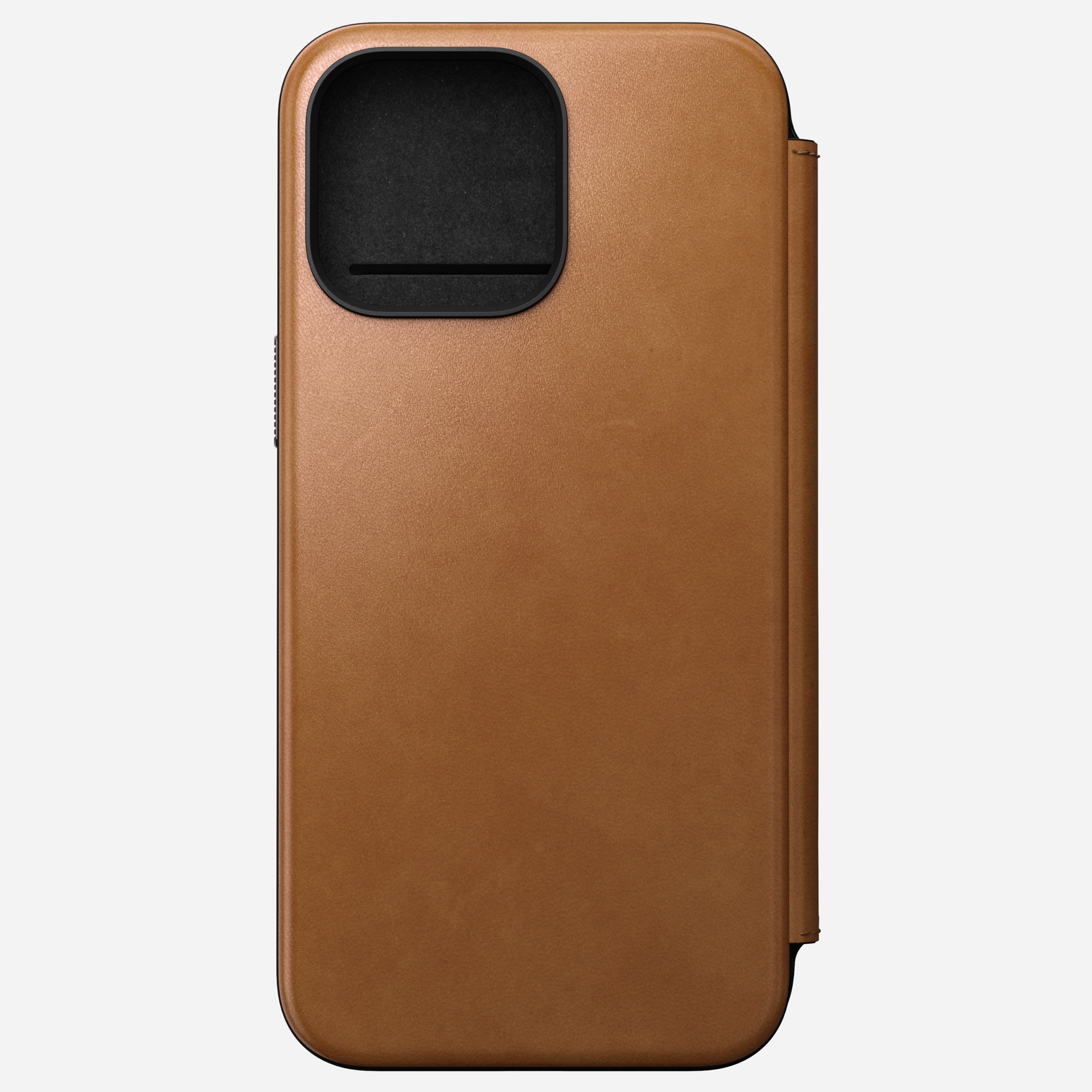 Modern Leather Folio   iPhone  Pro Max   English Tan   Nomad Leather