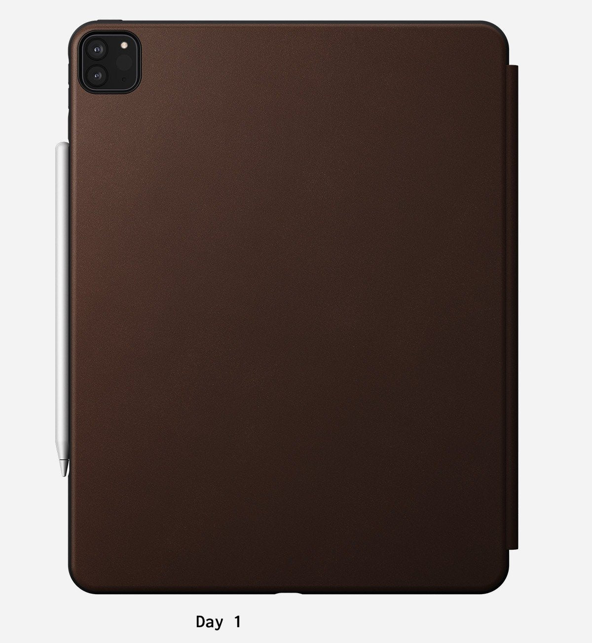 Modern Leather Folio - iPad Pro 12.9 (4th Gen) | Rustic Brown