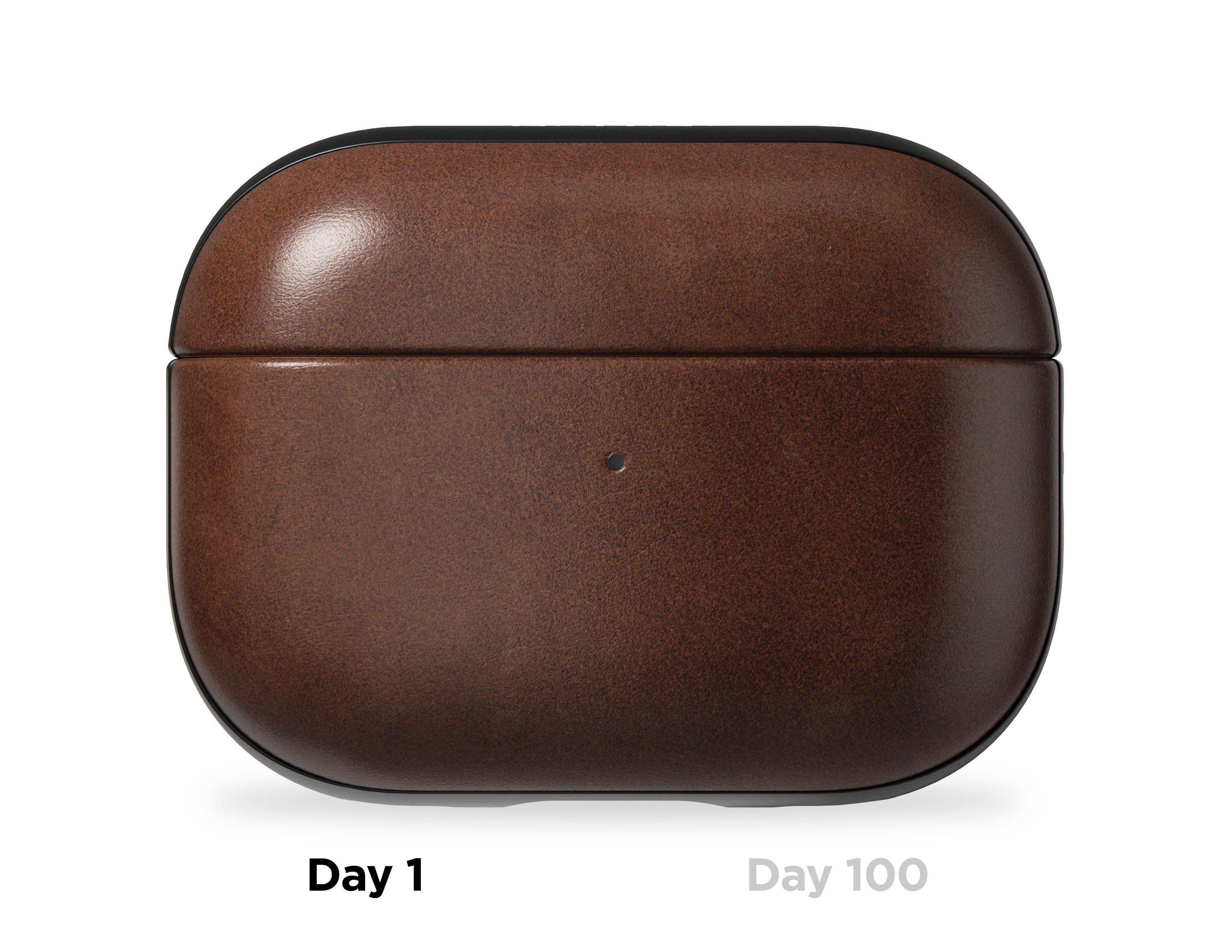 Modern Leather Case - Airpods Pro (2nd gen), Rustic Brown