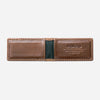 Leather Money Clip Opened