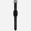 Traditional strap black leather black hardware    