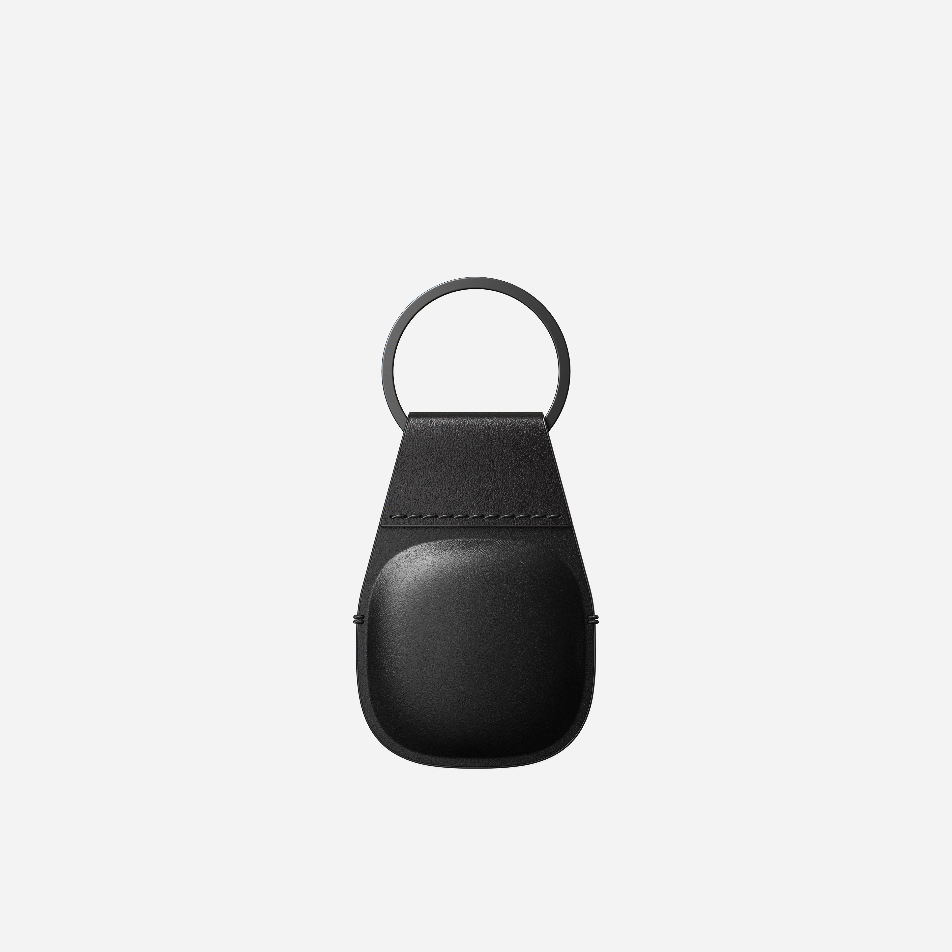 SANDMARC Leather Edition - AirTag Key Chain Black