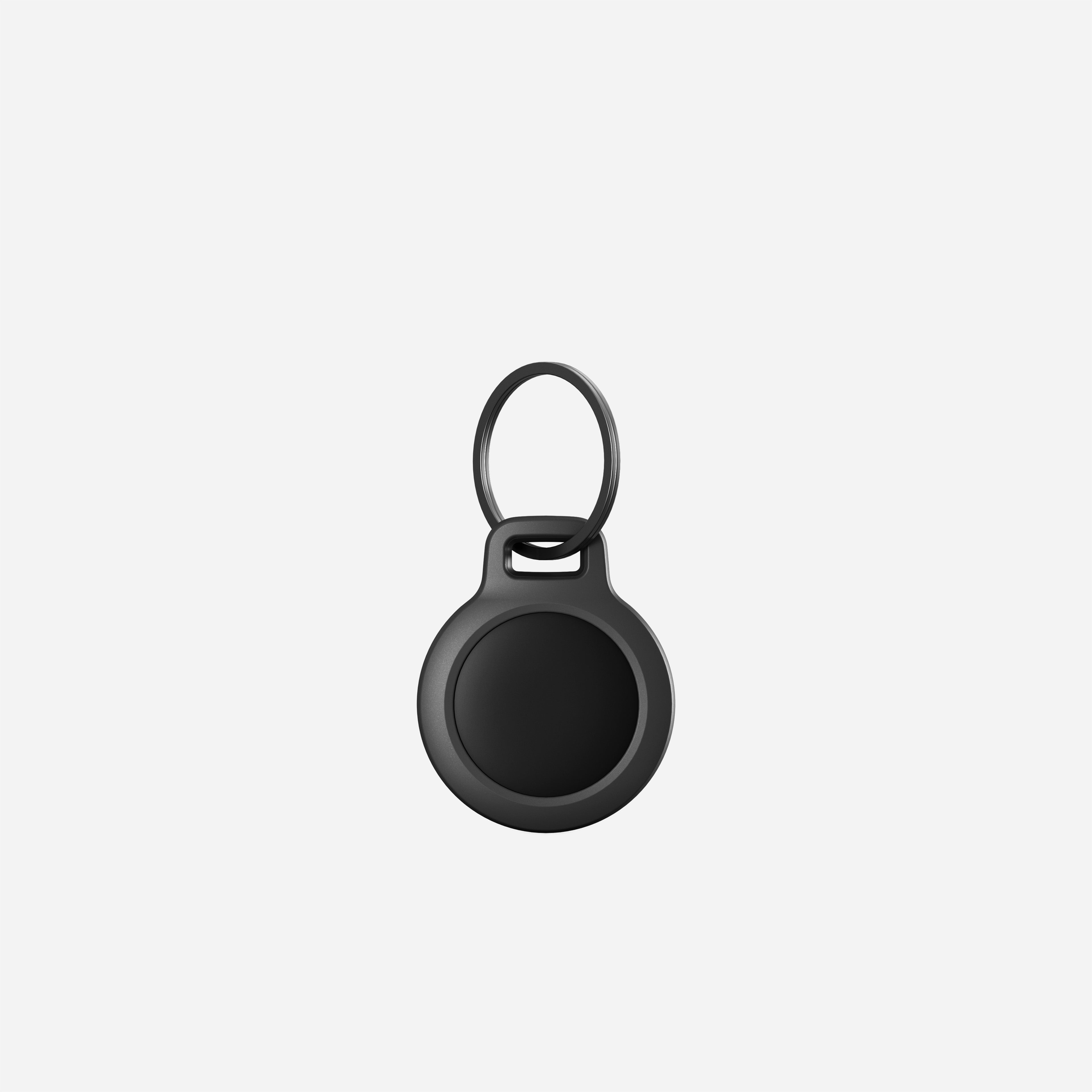 Geometric Goods AirTag Keychain with Snap Hook and Keyring Black