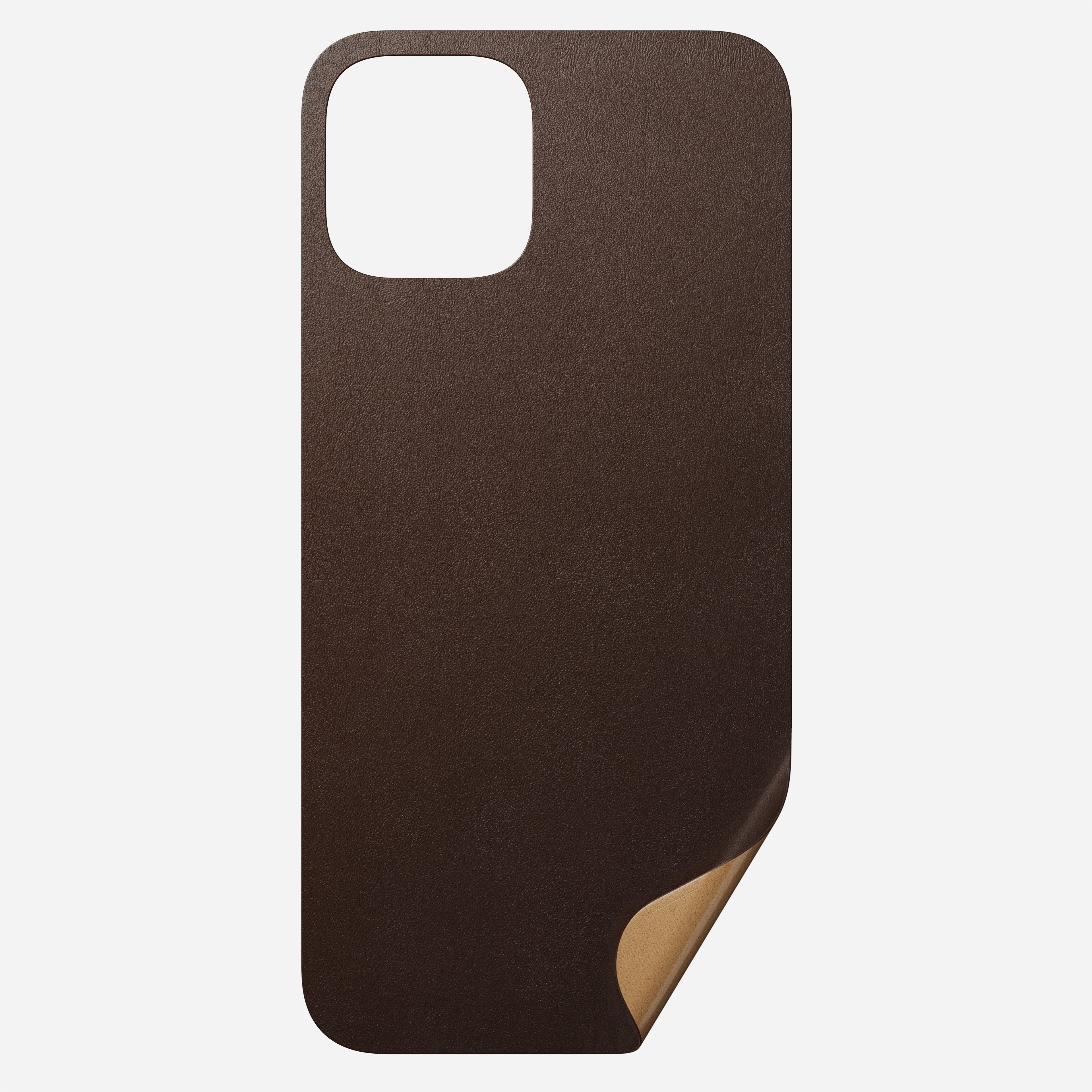Leather iPhone Skin - iPhone 12 Pro Max - Rustic Brown | Horween ...