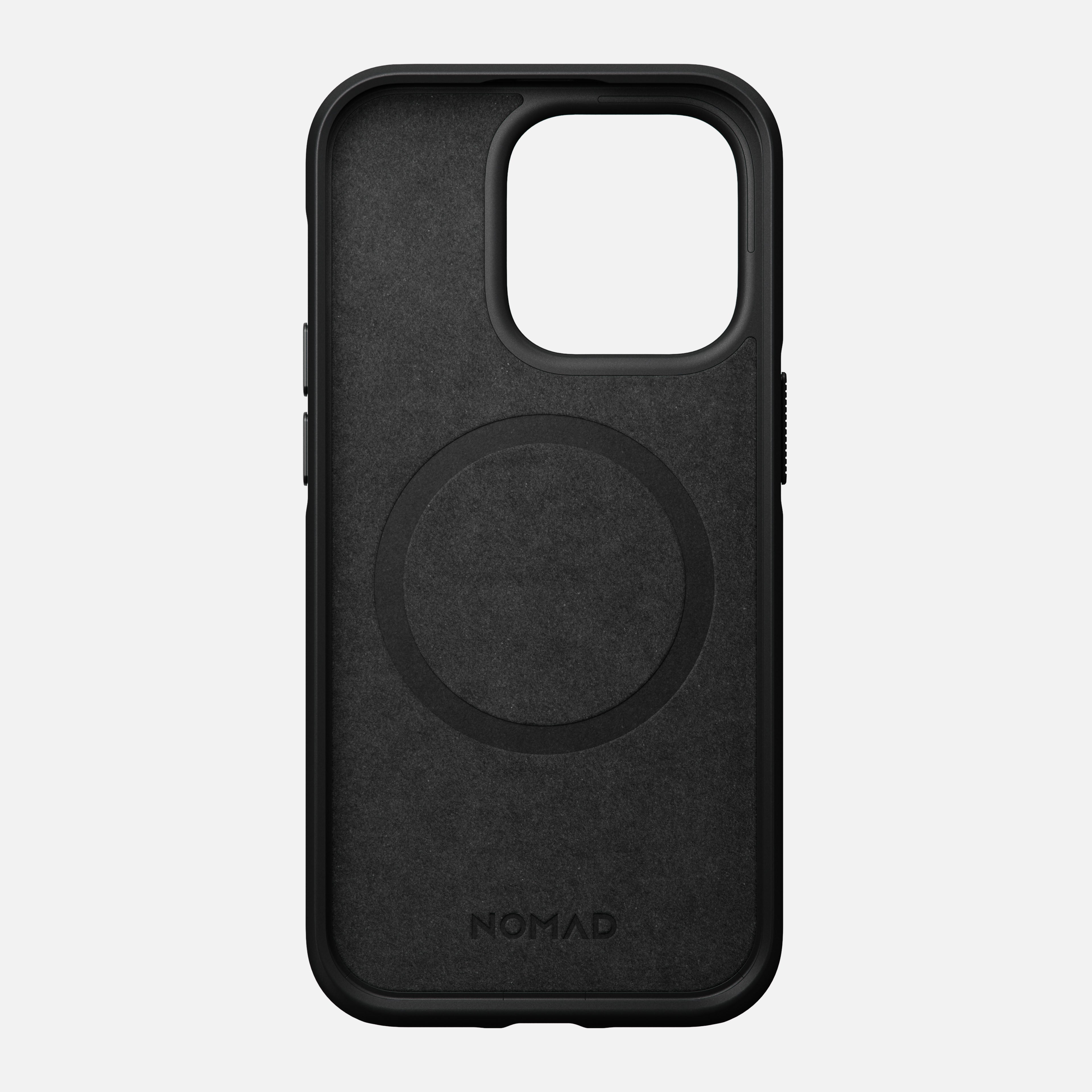 NOMAD® Modern Leather Case - iPhone 14 Pro | Black | Rugged