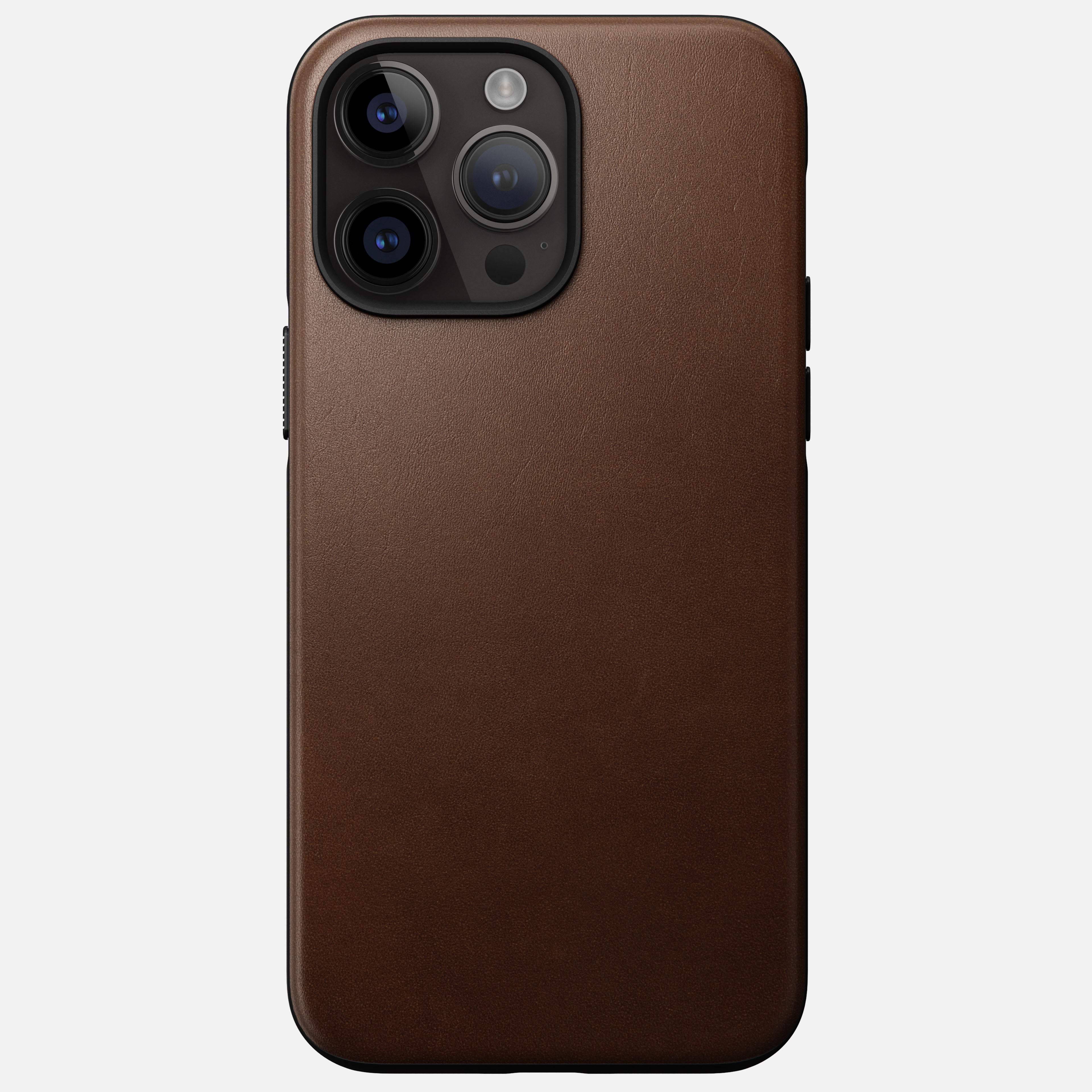 NOMAD® Modern Leather Case - iPhone 14 Pro Max, Brown