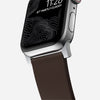 Active strap pro heinen leather classic brown silver hardware 