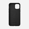 Rugged case horween leather black iphone 12 mini     