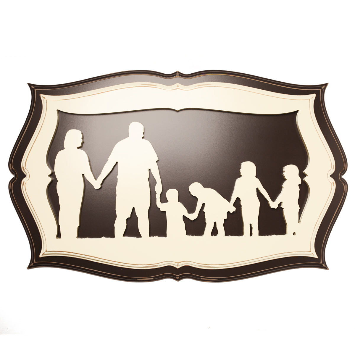 black family silhouette