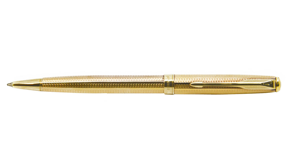 gold ballpoint pen