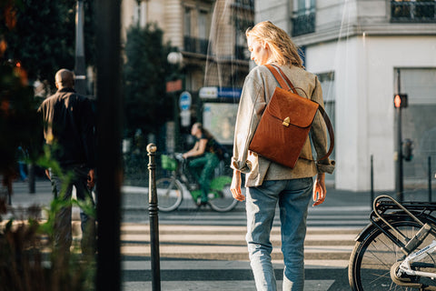 sac à dos cuir