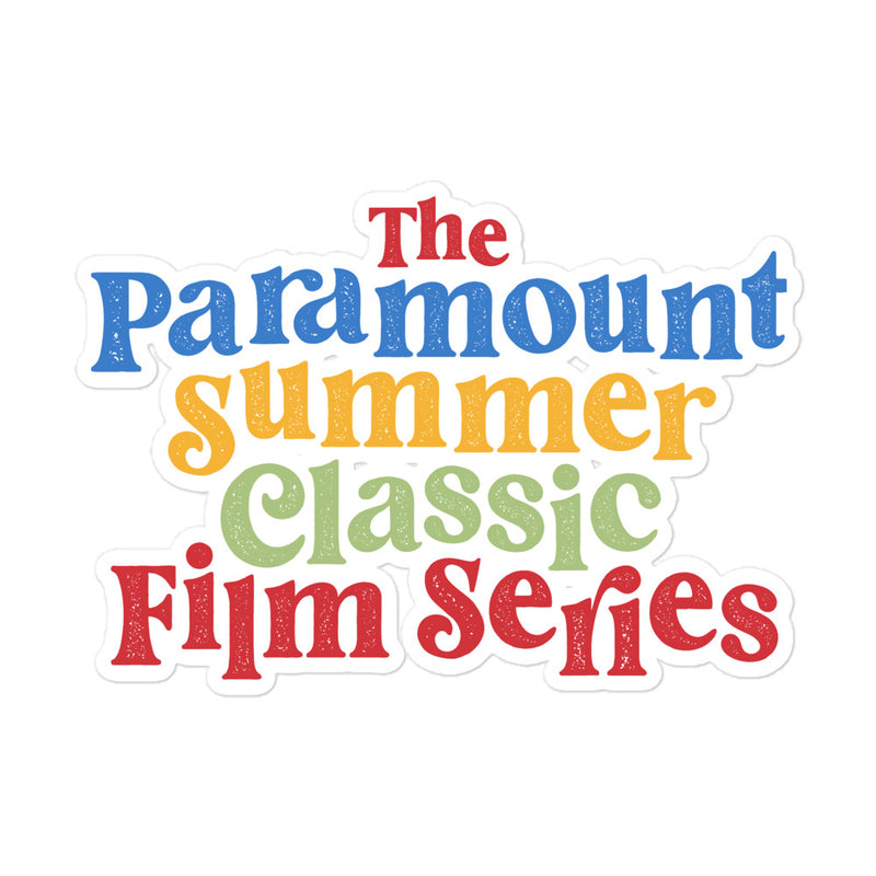 The Paramount Summer Classic Film Series 2021 Stickers Paramount