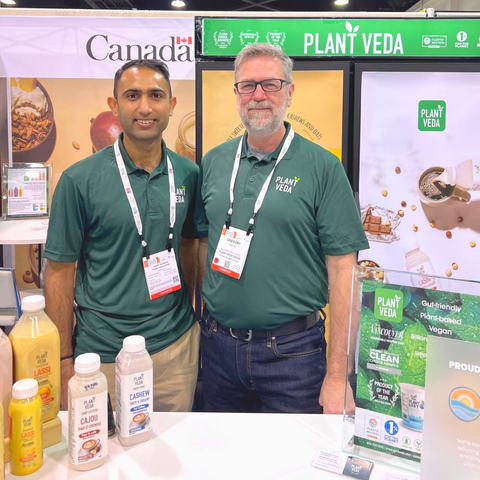 Expo West Plant Veda booth