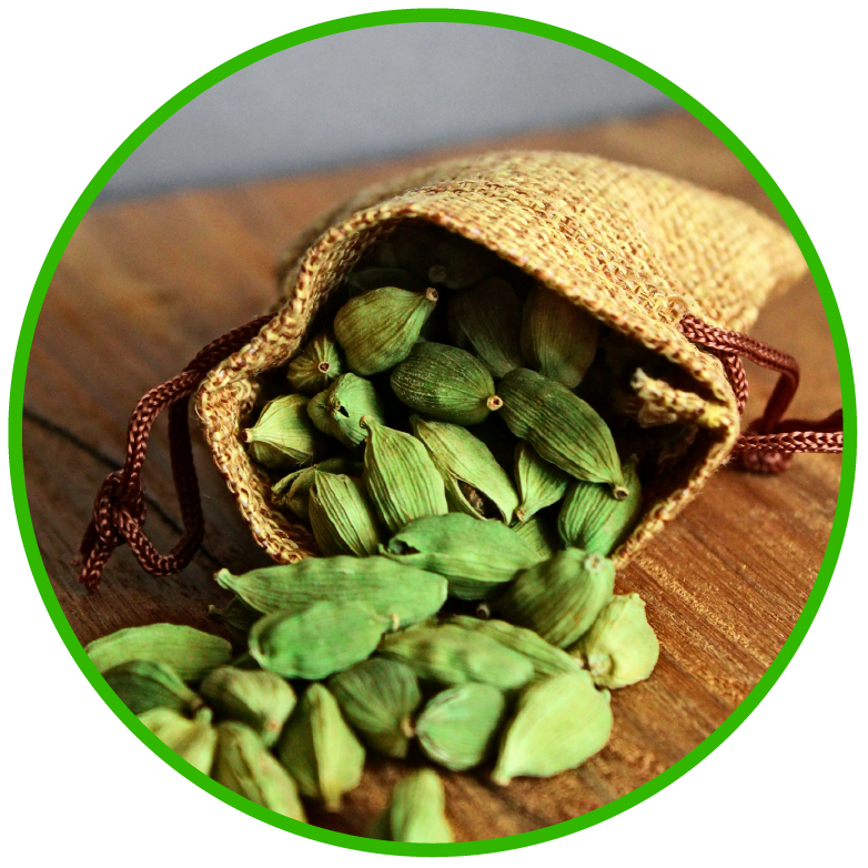 Antioxidant-Rich Cardamom