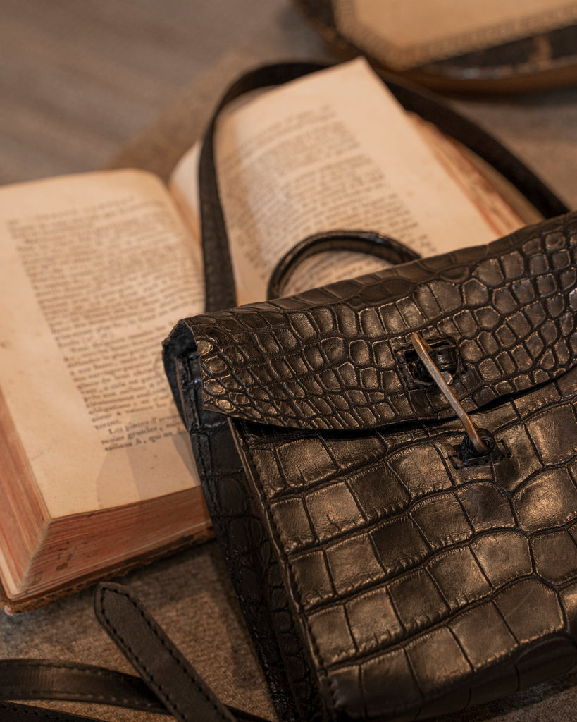 Tagliovivo Crocodile leather bag