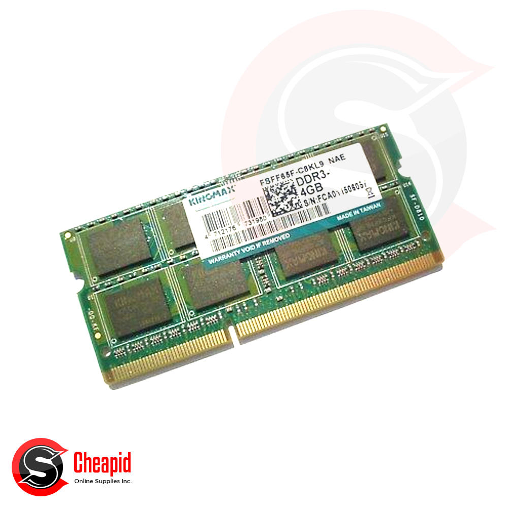 Kingmax 4GB DDR3 1600MHz Sodimm Laptop 