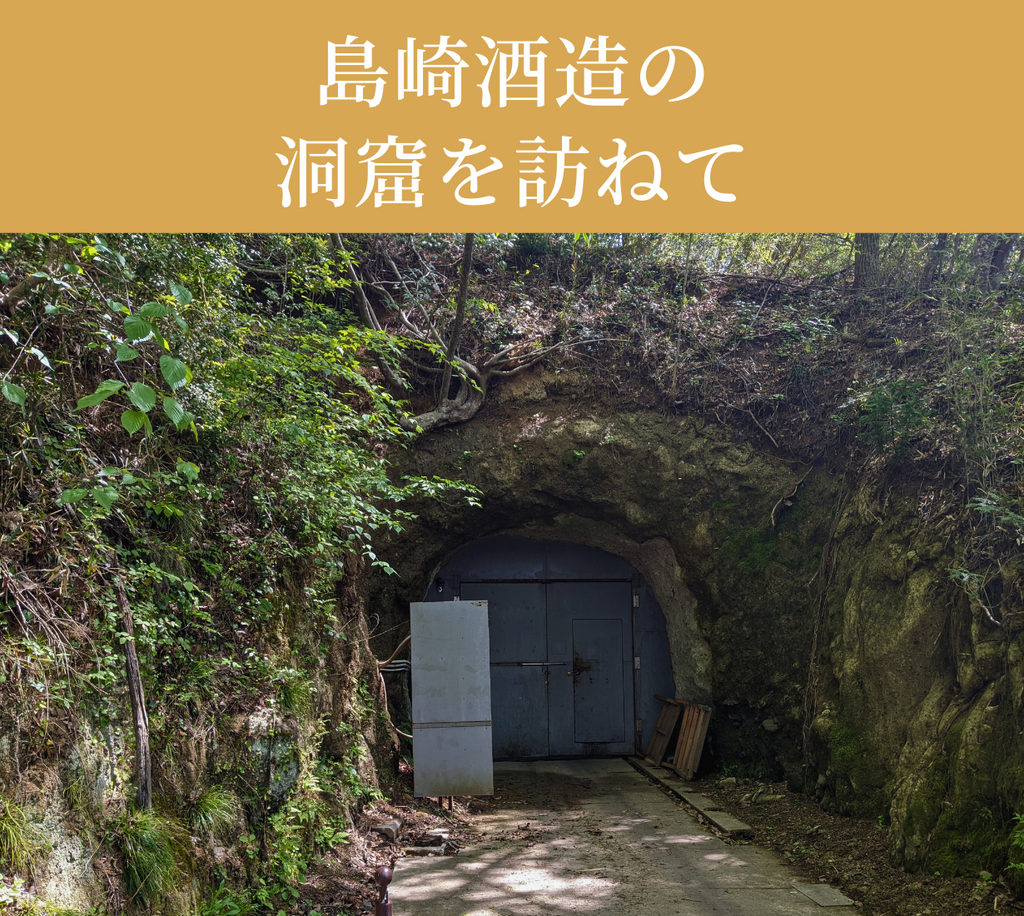 島崎酒造の洞窟を訪ねて