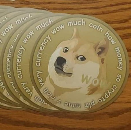 Very Currency Wow Much Coin How Money So Crypto Plz Mine V Rich Dogeco All Out Canvas