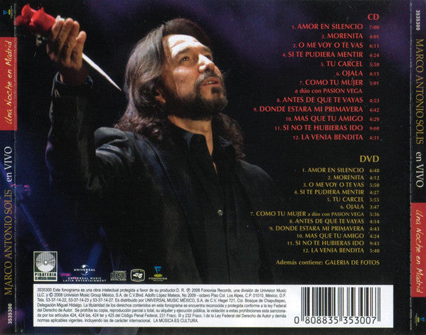 torrent marco antonio solis una noche en madrid