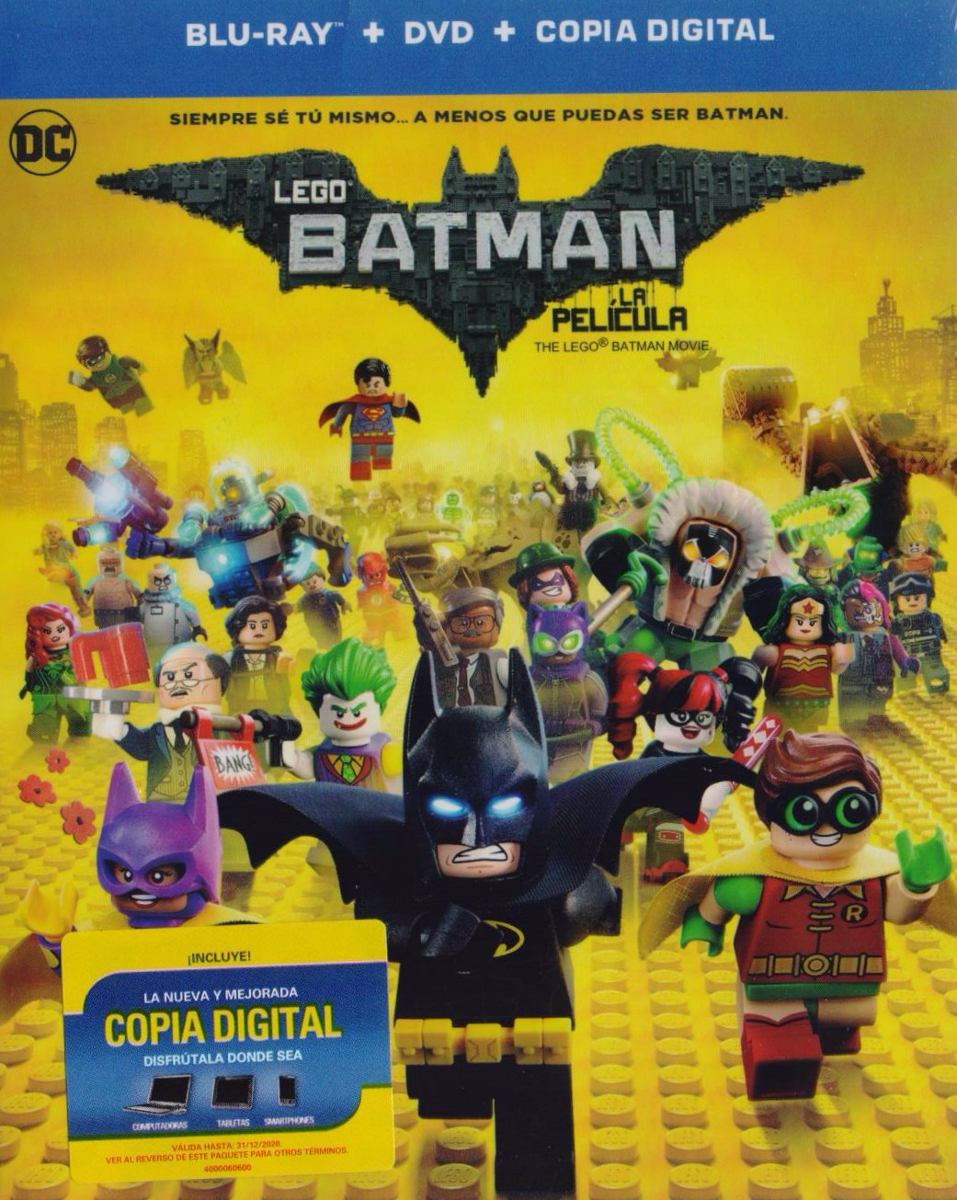 Blu-Ray + DVD Batman Lego - La película – Almacenes La Música