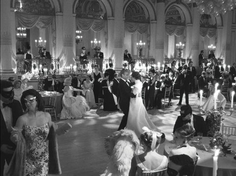 The series re-creates Truman Capote’s famed Black and White Ball. COURTESY OF FX