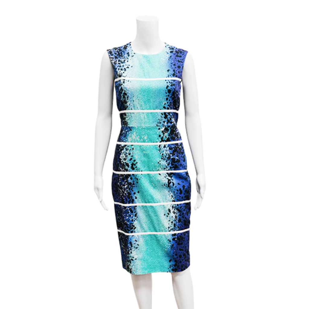 Image of Medea Multi-Colored Sheath Dress