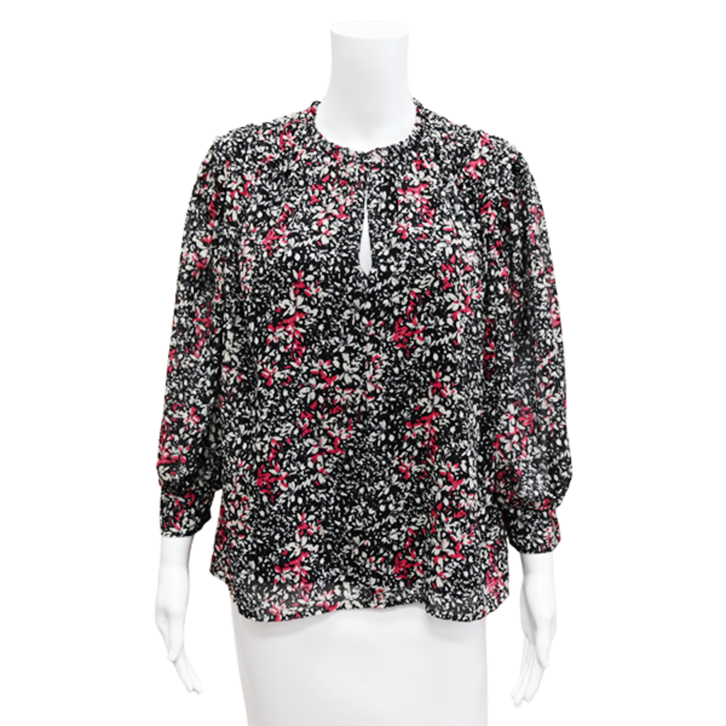 image of Floral Print Blouse