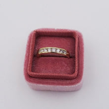9-Stone Diamond Engagement Wedding Anniversary Ring 14K YG 3/4ctw