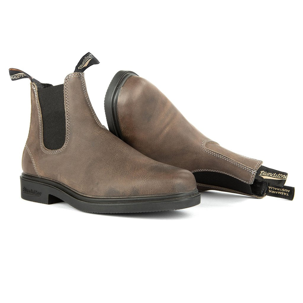 blundstone grey chisel toe