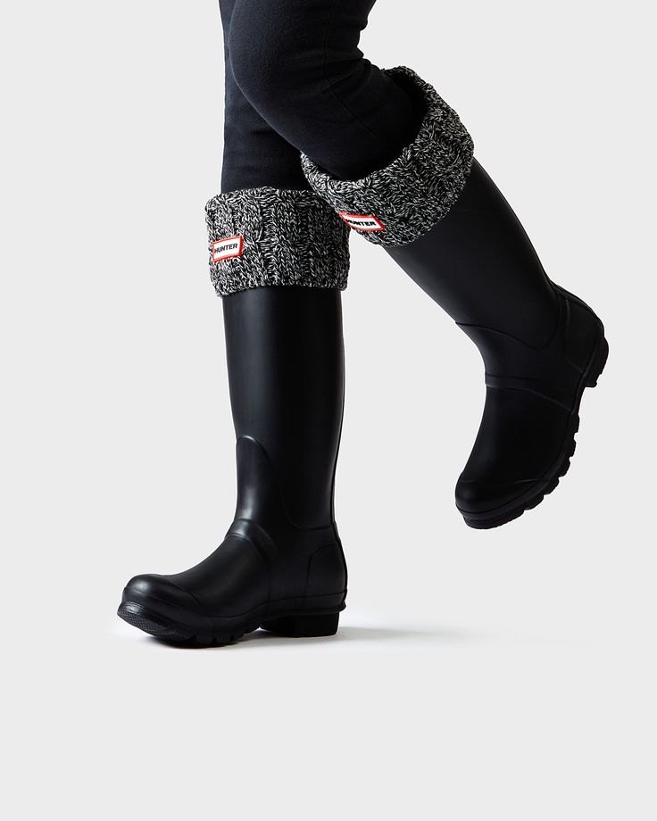 grey hunter boot socks