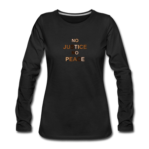 U NJNP Women's Premium Long Sleeve T-Shirt - black