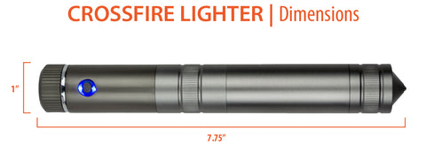 Crossfire Lighter Dimensions