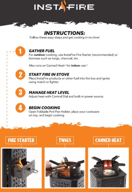 Color Instructions for the InstaFire Inferno Pro