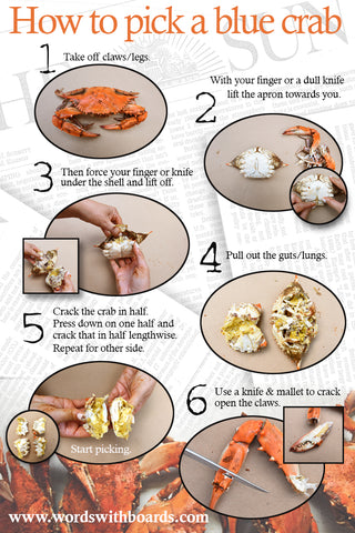 HOW TO PICK A BLUE CRAB