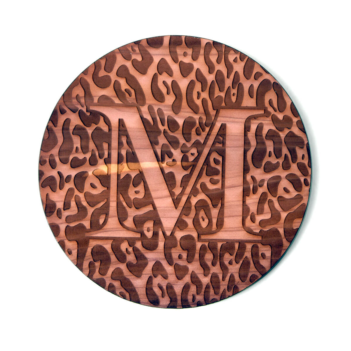 Animal Print Cedar Coasters