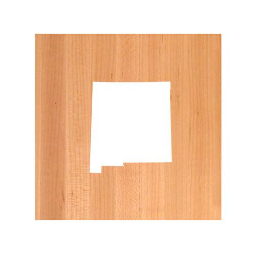 New Mexico State Cutting Board TRIVET - New Mexico shaped cutting board - Words with Boards
