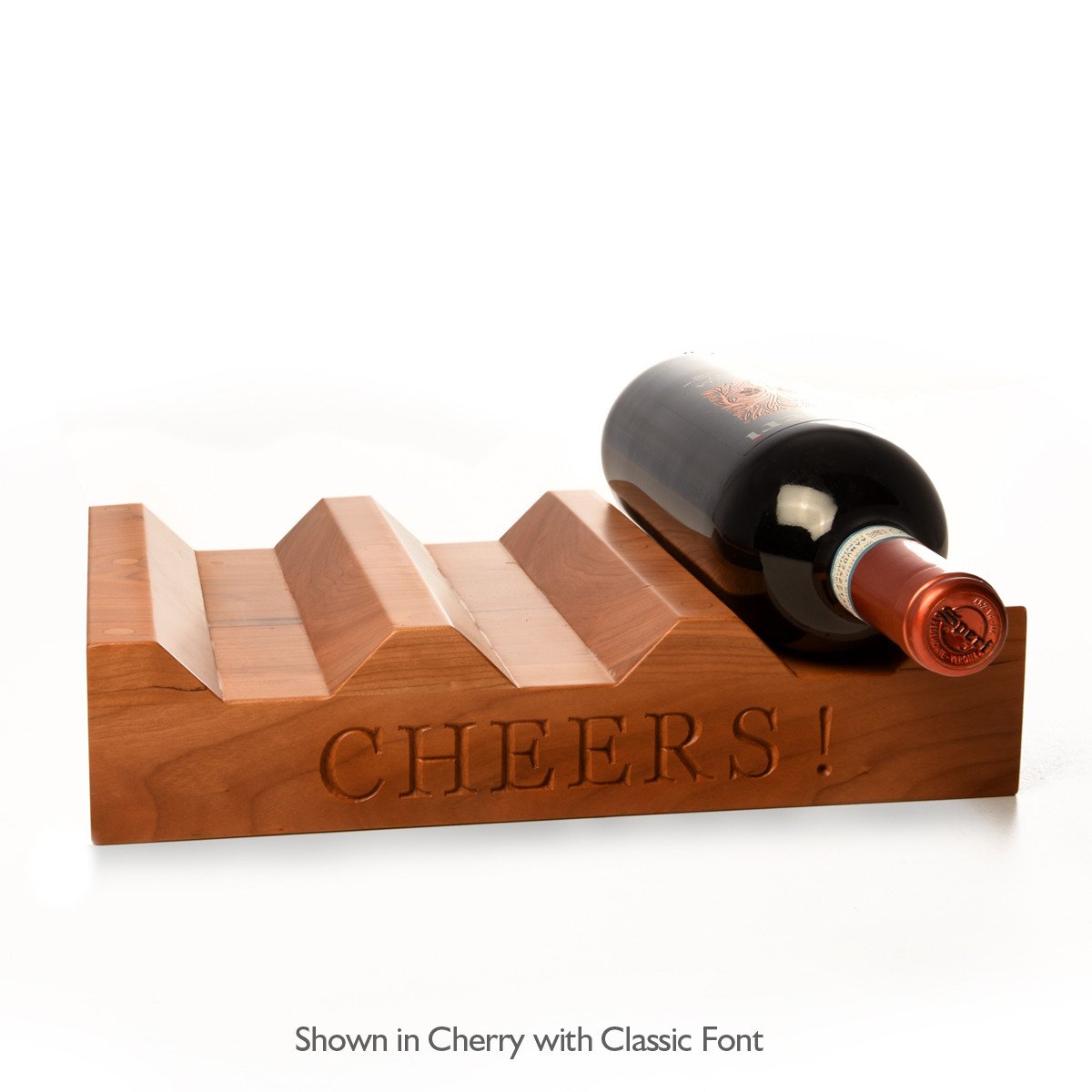 Wood Wine Rack ~ CHEERS!