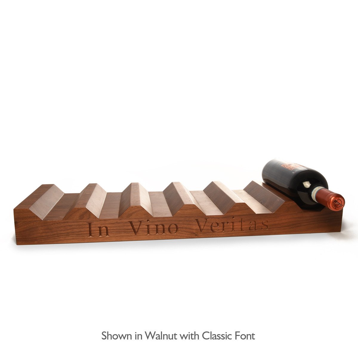 Wood Wine Rack ~ In Vino Veritas