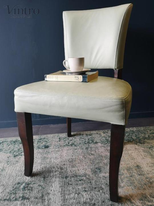 How To Paint Leather With Vintro Chalk Paint Taylored Revival