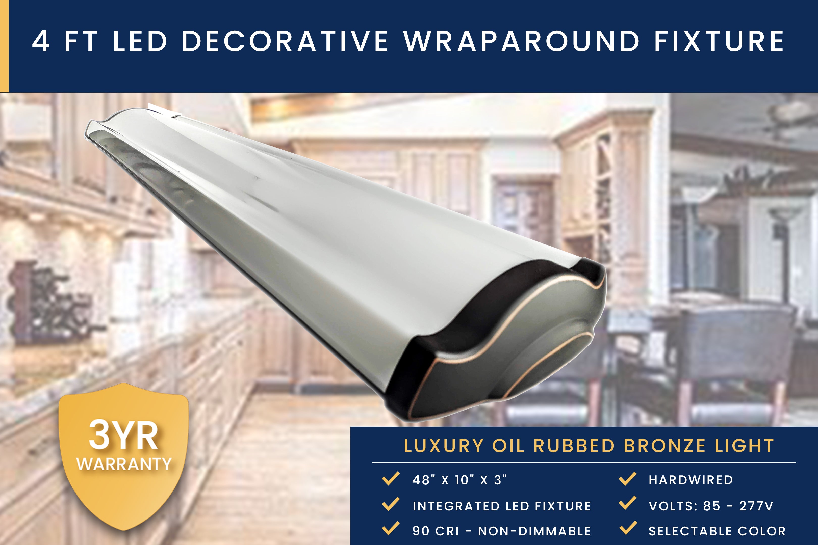 led oil rubbed bronze kitchen light