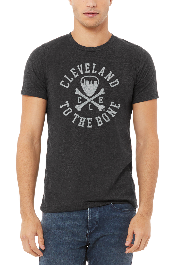 black cle t shirt