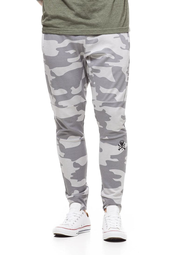 gray camo sweatpants