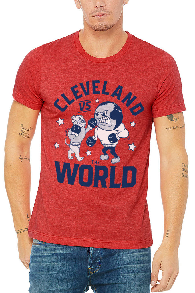 cleveland vs the world t shirt